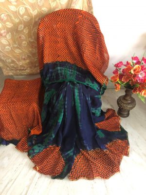 bagru hand block printed sarees