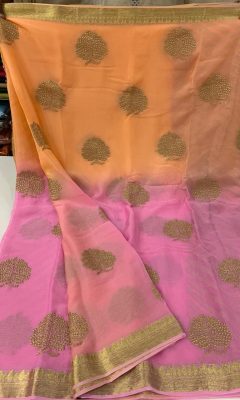 cost of pure chiffon sarees