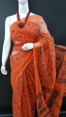 kota sarees with applique work