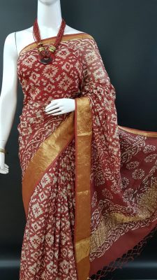 kota sarees with embroidery