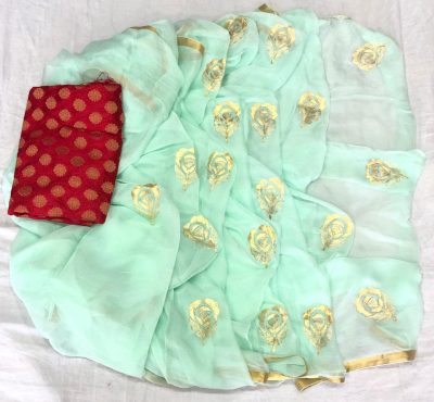 pure chiffon sarees collection