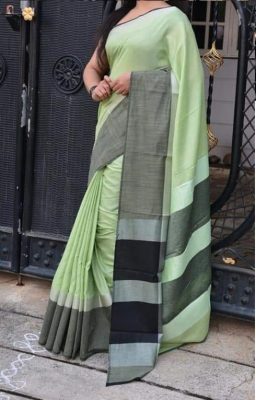 pure linen sarees online india
