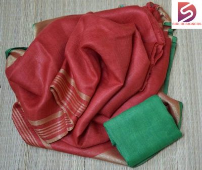 designer linen sarees images with price