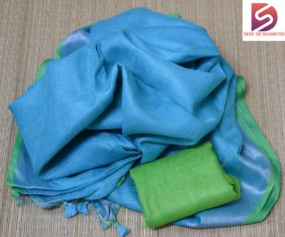 linen sarees plain online