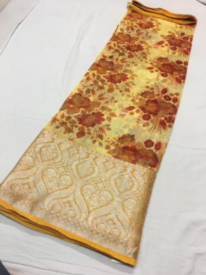 digital printed linen sarees online (5)