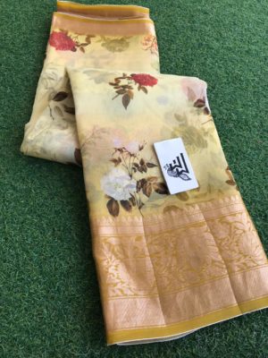 floral print organza sarees online with price (10)