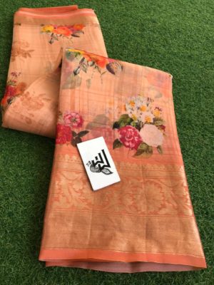 floral print organza sarees online with price (18)