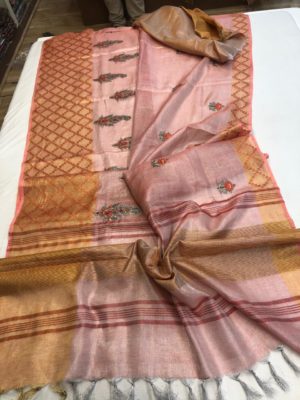 tissue embroidered sarees (2)