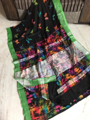 butterfly digital printed sarees (2)