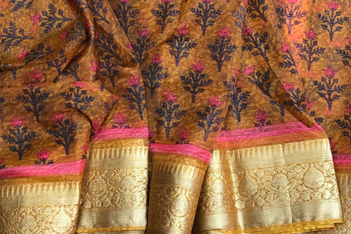 organza printed sarees (18)