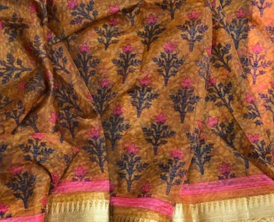 organza printed sarees (3)