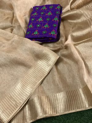 tissue linen sarees (11)