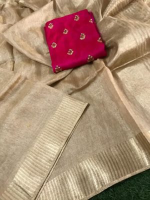 tissue linen sarees (13)