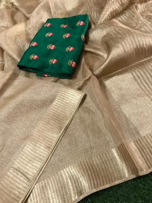 tissue linen sarees (16)