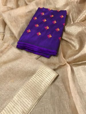 tissue linen sarees (16)