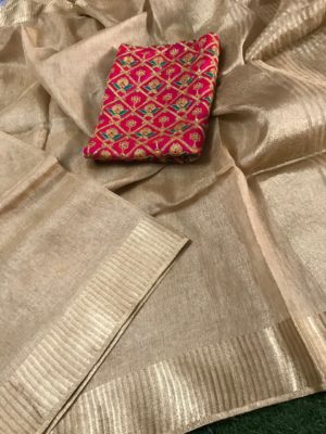 tissue linen sarees (19)