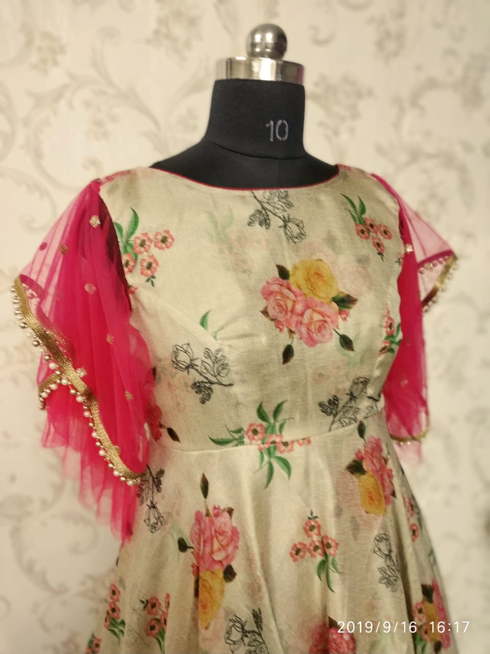 Beautiful jute silk long gowns – siri designers