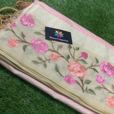 Beautifuyl chanderi silk sarees with embroidary (8)