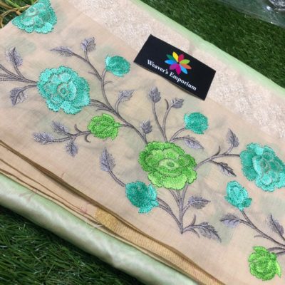 Beautifuyl chanderi silk sarees with embroidary (9)
