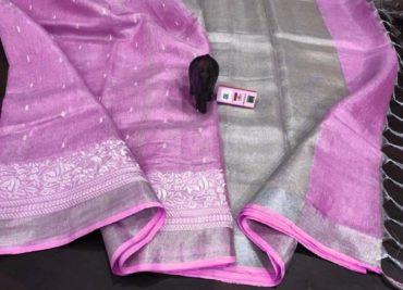 EXCLUSIVE PURE TISSUE LINEN WITH EMBROIDARY (10)