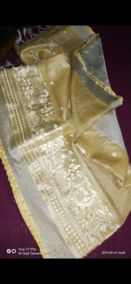 EXCLUSIVE PURE TISSUE LINEN WITH EMBROIDARY (3)