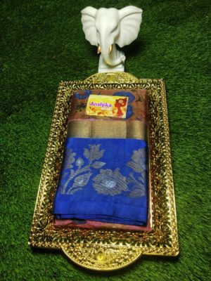 Kota lite weight sarees with floral print (8)