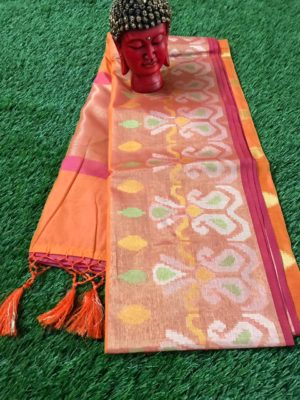 Pure chanderi brocade paithani weaving sarees (10)