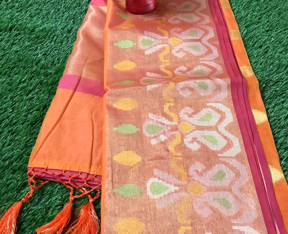 Pure chanderi brocade paithani weaving sarees (10)