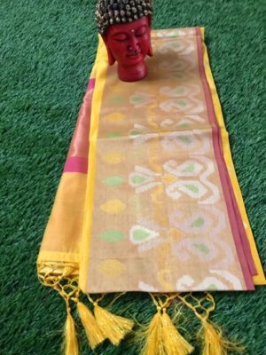 Pure chanderi brocade paithani weaving sarees (6)