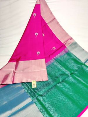 Pure handloom kanchipuram silk sarees (5)