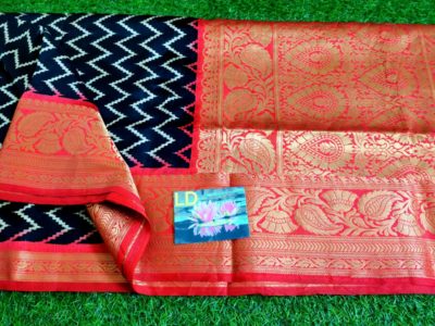 Pure kanchi jute sarees with kanchi borders (1)