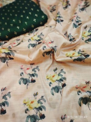 Pure tussar banaras sarees with contrast blouse (1)