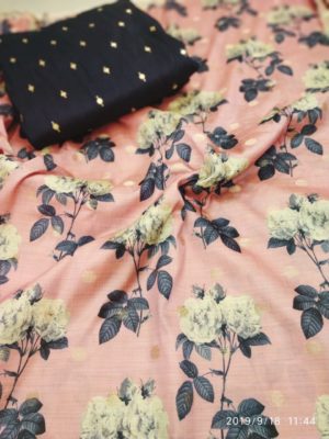Pure tussar banaras sarees with contrast blouse (6)
