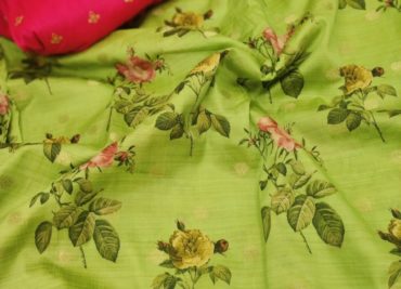 Pure tussar banaras sarees with contrast blouse (8)