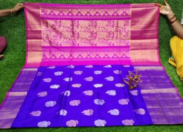 Uppada llover buta sarees with blouse (1)
