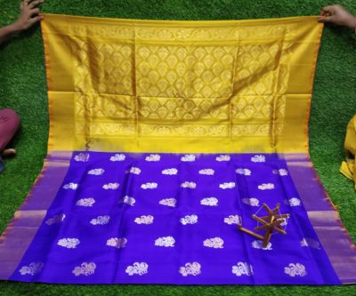 Uppada llover buta sarees with blouse (18)