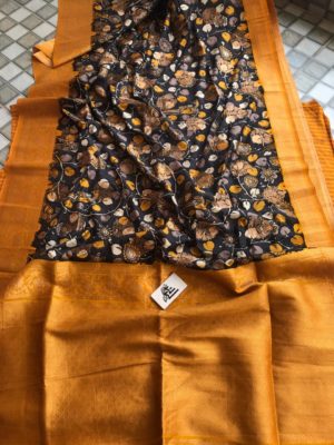 benaras kalamkari jute sarees with blouse (6)