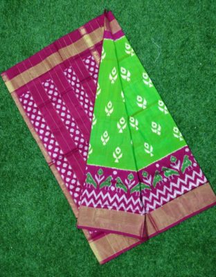 exclusive ikkat sarees with blouse (12)