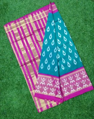 exclusive ikkat sarees with blouse (13)