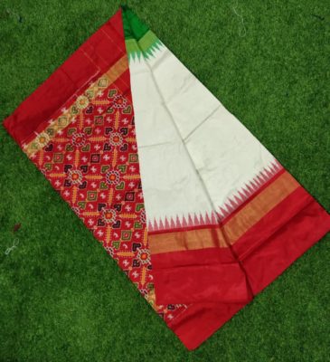 exclusive ikkat sarees with blouse (5)