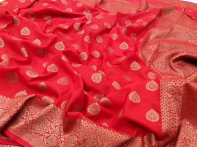 handloom banarasi silk sarees with blouse (4)