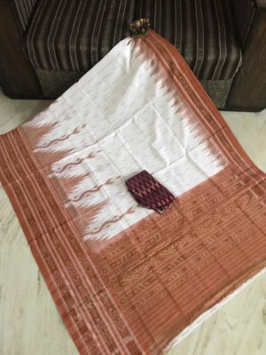 handloom ikkat mercidised cotton sarees with ikkath blouse (1)