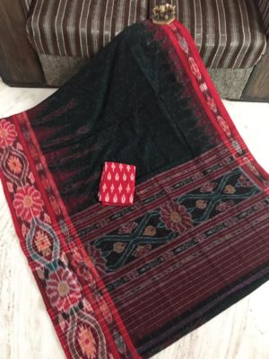 handloom ikkat mercidised cotton sarees with ikkath blouse (10)