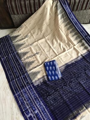 handloom ikkat mercidised cotton sarees with ikkath blouse (6)