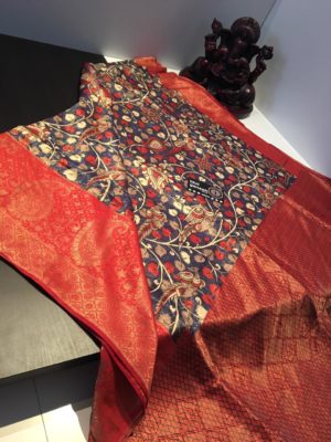lite weight kubera pattu sarees with blouse (19)