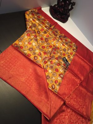 lite weight kubera pattu sarees with blouse (9)