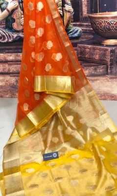 pure kora sarees handloom with blouse (17)