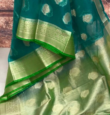pure kora sarees handloom with blouse (9)