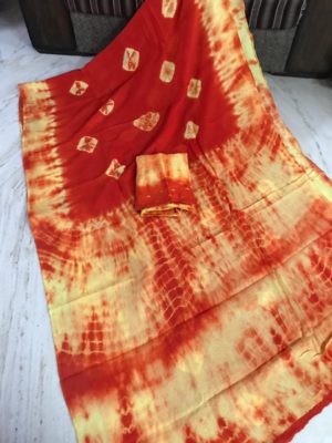 pure uppada jute silk sarees with shibori print (7)