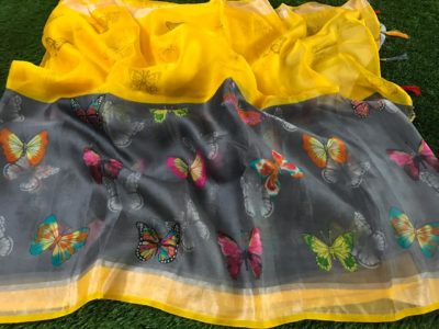 soft tissue silk saree with soft silk blouse (1)